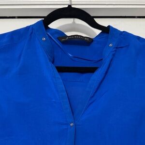 Zara Blue Blouse